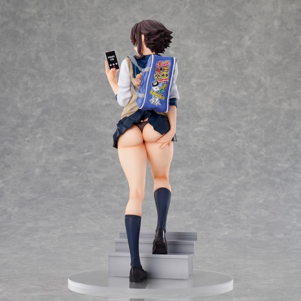 Original Character PVC Statue Tsubomioka Happa-chan Illustrated by Jobujun 28 cm - Smalltinytoystore
