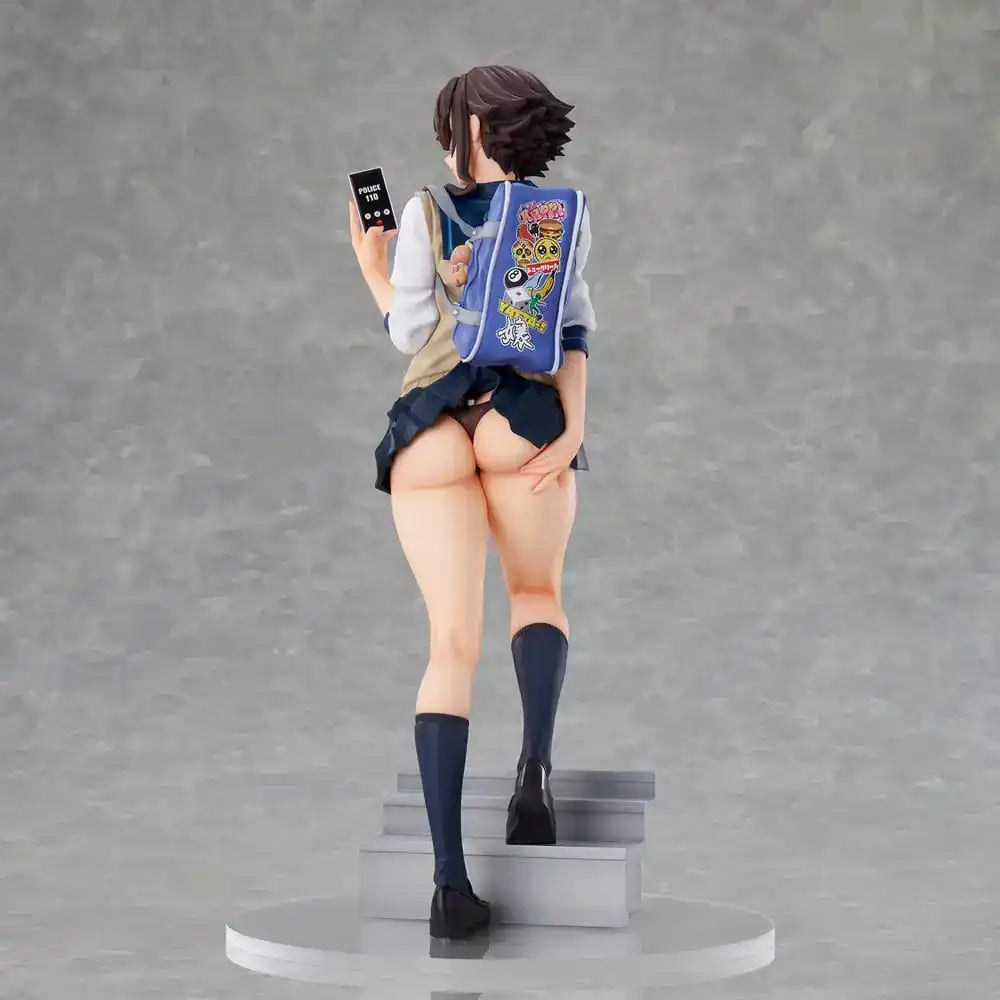 Original Character PVC Statue Tsubomioka Happa-chan Illustrated by Jobujun 28 cm - Smalltinytoystore