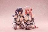 Original Character PVC Statuen 1/5 2er-Set Koho Miya & Otsuhane Fuwari illustration by Ninoude 18 cm - Smalltinytoystore