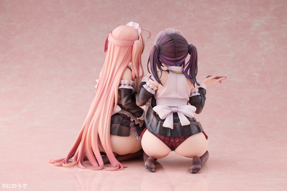 Original Character PVC Statuen 1/5 2er-Set Koho Miya & Otsuhane Fuwari illustration by Ninoude 18 cm - Smalltinytoystore