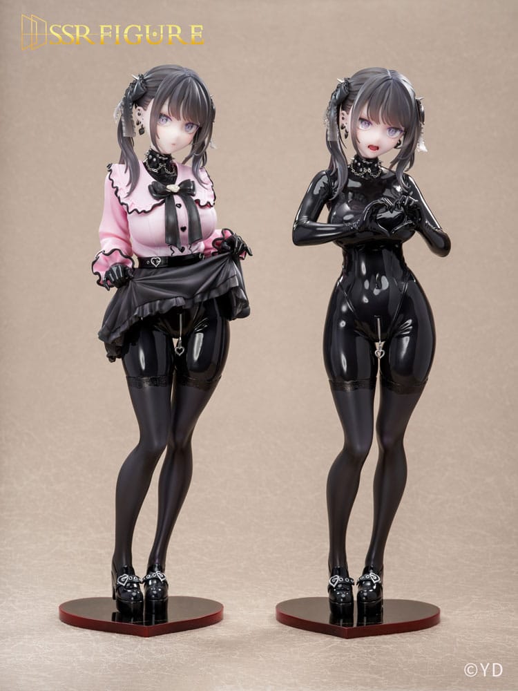 Original Character SSR PVC Statue 1/6 Dear My Rubber Kurokawa Miu illustration by YD Deluxe Edition 28 cm - Smalltinytoystore