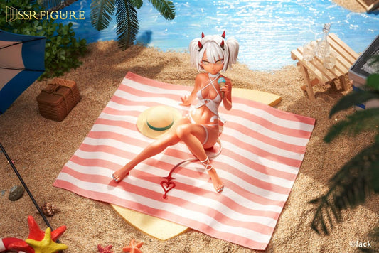 Original Character SSR PVC Statue 1/7 Caffeine-chan 12 cm - Smalltinytoystore