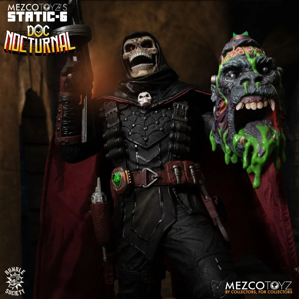 Original Character Static-6 PVC Statue 1/6 Rumble Society - Doc Nocturnal 38 cm - Smalltinytoystore