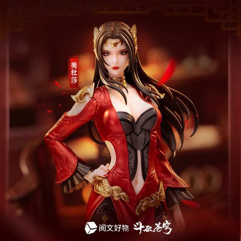 Original Character Statue 1/10 Fights Break Sphere Medusa San Nian Zhi Yue Ver. 19 cm - Smalltinytoystore