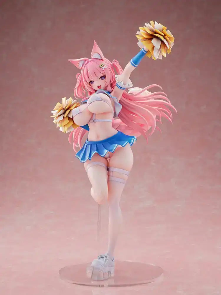 Original Character Statue 1/5 Kemomimi Cheer Girl illustration by Yatanuki Kei DX Version 35 cm