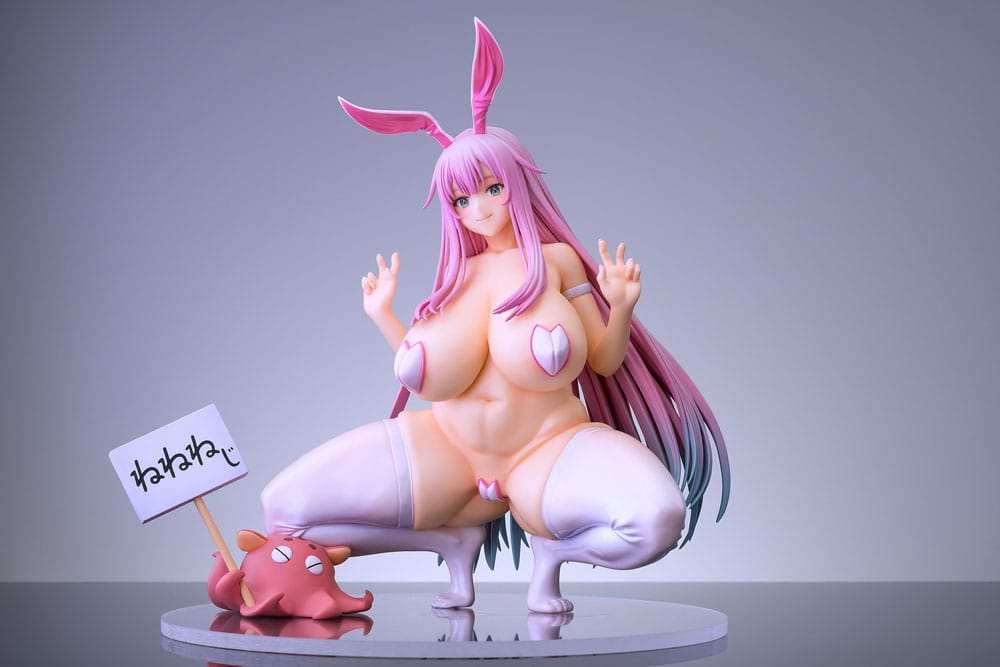 Original Character Statue 1/5 NeneneG Design Pink Hair-chan 21 cm - Smalltinytoystore