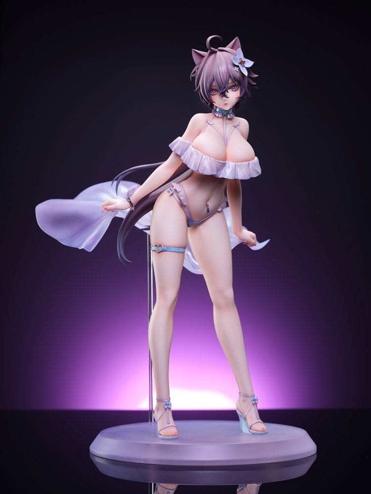 Original Character Statue 1/6 Cat-like Girlfriend Evangeline 28 cm - Smalltinytoystore