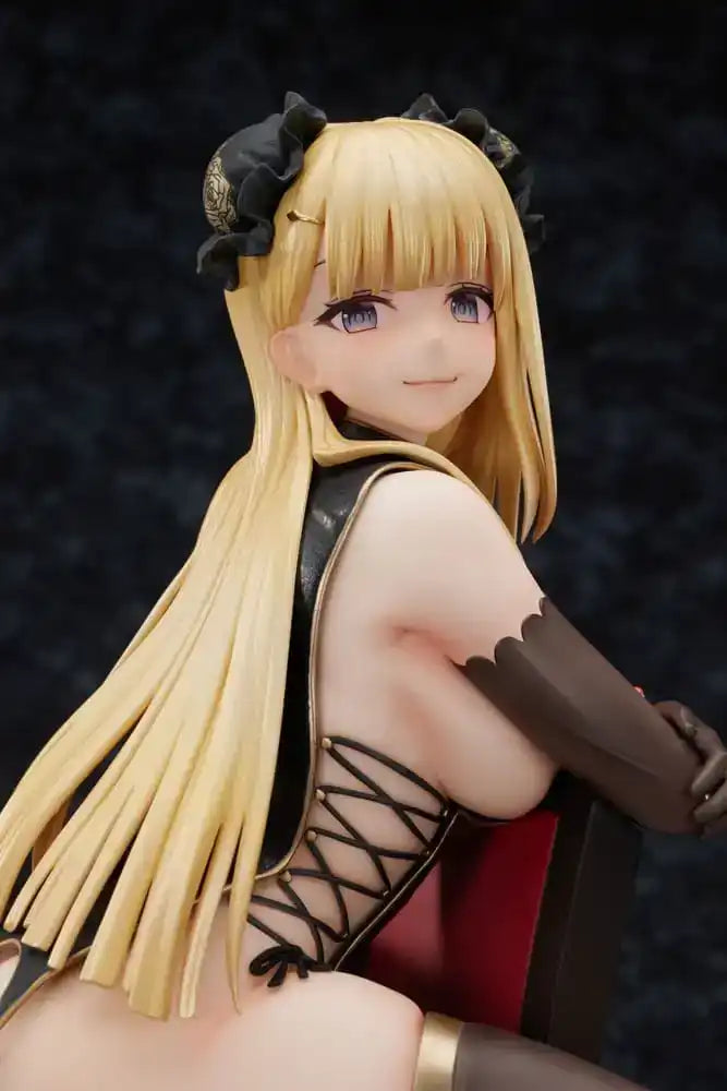 Original Character Statue 1/6 China Girl Black Ver. Illustrated by oekakizuki 20 cm - Smalltinytoystore