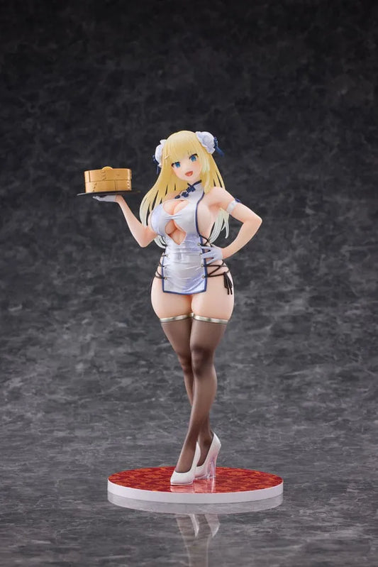 Original Character Statue 1/6 Chinese Dress Girl Illustration by oekakizuki 26 cm - Smalltinytoystore