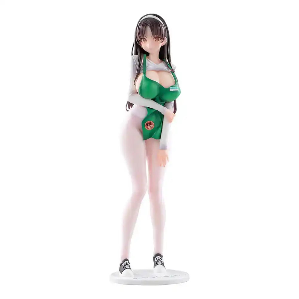 Original Character Statue 1/6 First Business! Mari Hanamiya the Gentle Shop Assistant illustration by POPQN 28 cm - Smalltinytoystore