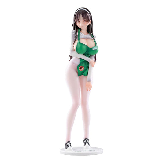 Original Character Statue 1/6 First Business! Mari Hanamiya the Gentle Shop Assistant illustration by POPQN 28 cm - Smalltinytoystore