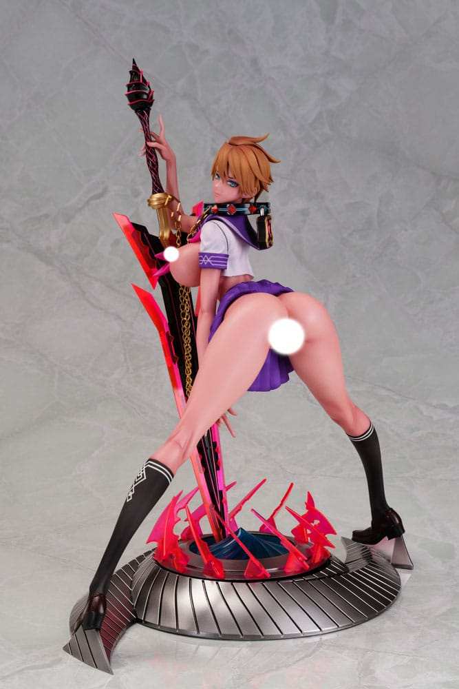 Original Character Statue 1/6 Mahou Shoujo Series Rui Asuka Summer Sailor Uniform Ver. 29 cm - Smalltinytoystore