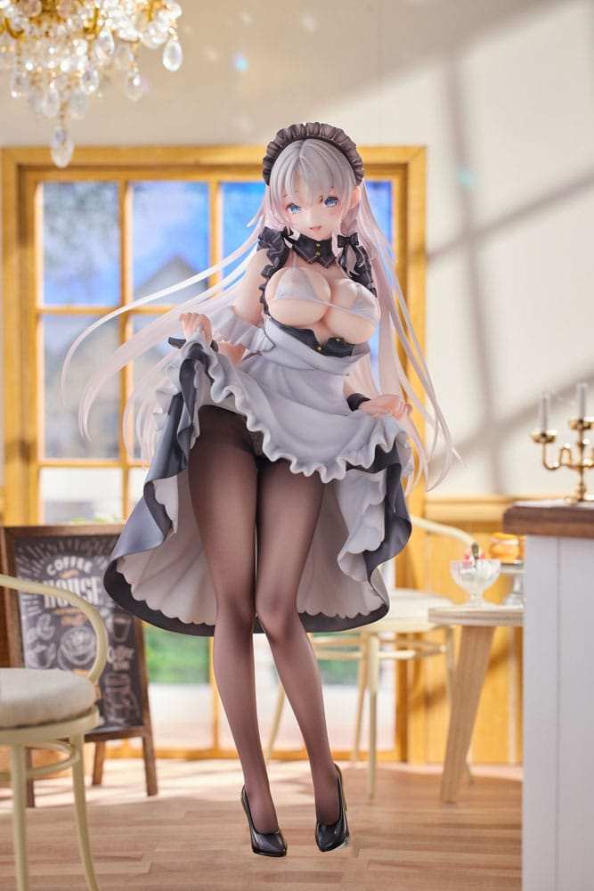 Original Character Statue 1/6 Maid Oneesan Cynthia Illustrated by Yukimiya Yuge Deluxe Edition 28 cm - Smalltinytoystore