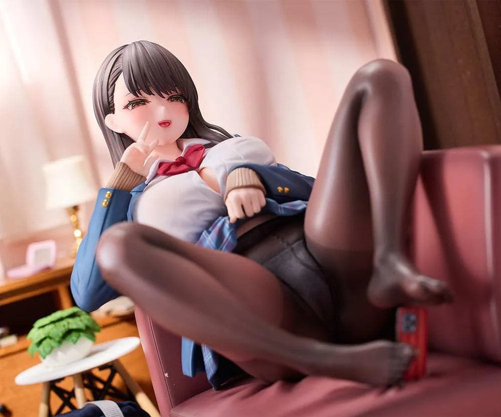 Original Character Statue 1/6 Self-feet Girl 17 cm - Smalltinytoystore