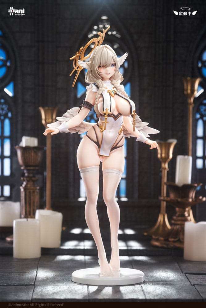 Original Character Statue 1/6 Sheng Wan Jiao Zhu Cheshire 29 cm - Smalltinytoystore