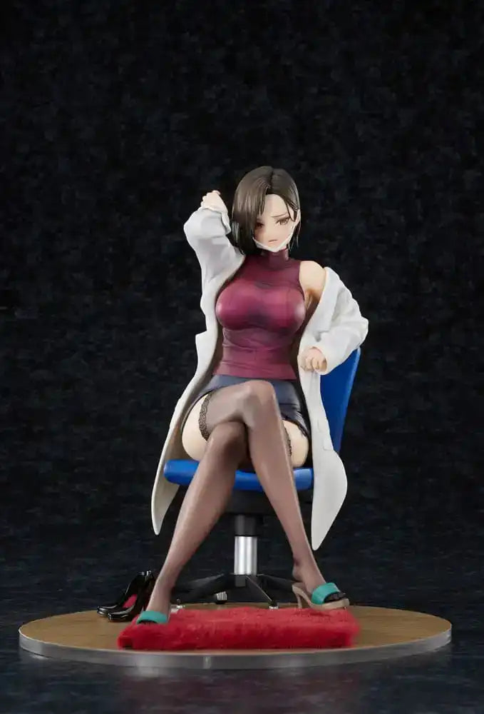 Original Character Statue 1/6 The Sulky School Nurse Illustrated by Keso Shirou 22 cm
