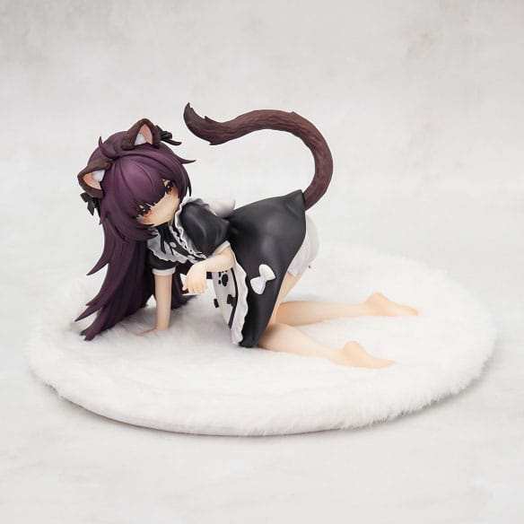 Original Character Statue 1/7 Cat Ear Maid Peng Peng 10 cm - Smalltinytoystore