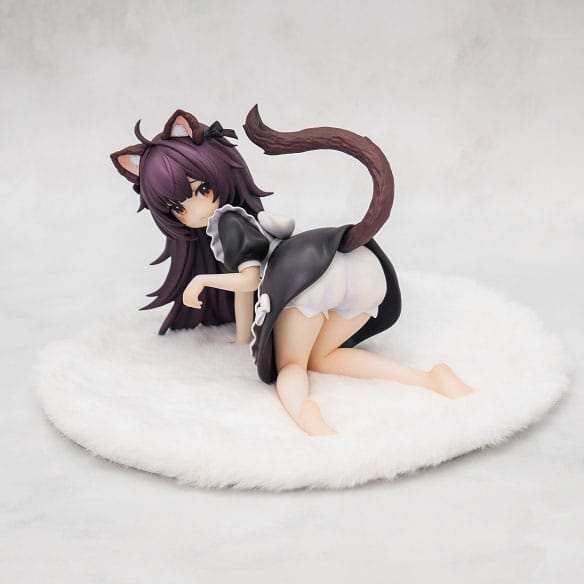 Original Character Statue 1/7 Cat Ear Maid Peng Peng 10 cm - Smalltinytoystore