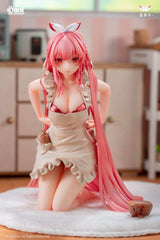 Original Character Statue 1/7 White Rabbit Rosu 16 cm - Smalltinytoystore