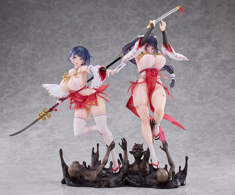 Original Character Statuen 2er-Set 1/6 Sakuya Todo & Iori Todo - Smalltinytoystore