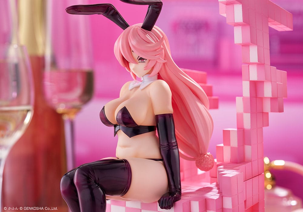 Original Character Trick Bunnies PVC Statue 1/7 Sitting Bunny Illustration by Kafun 24 cm - Smalltinytoystore