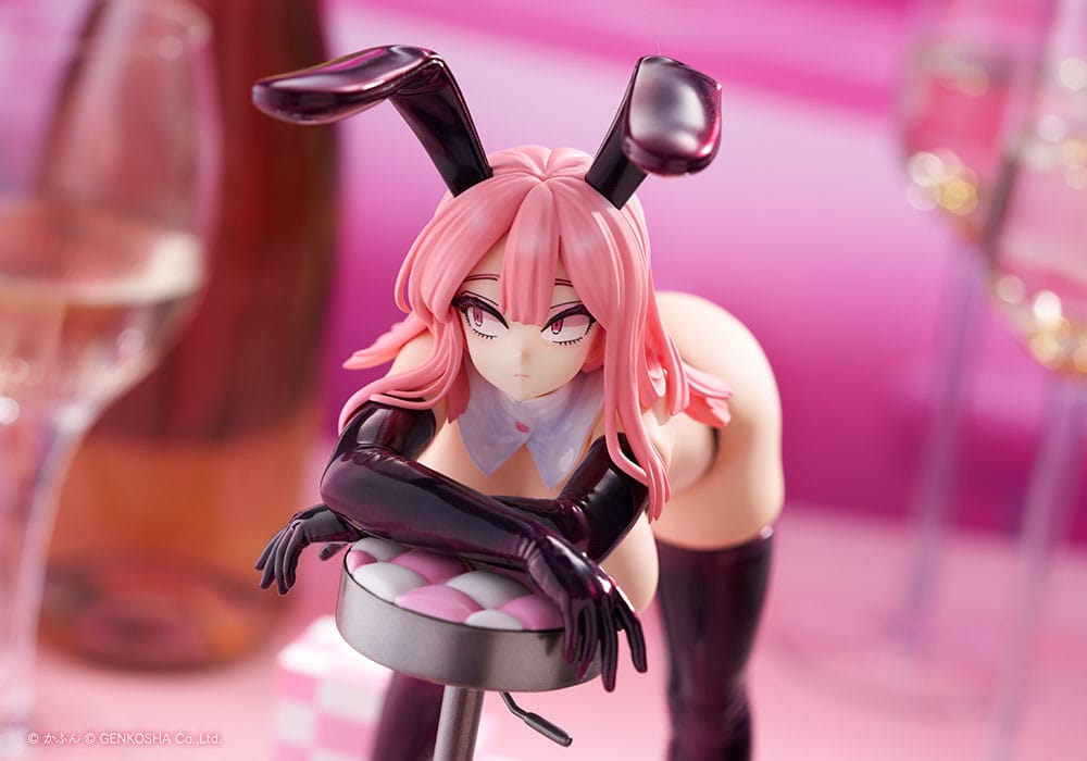 Original Character Trick Bunnies PVC Statue 1/7 Standing Bunny Illustration by Kafun 24 cm - Smalltinytoystore