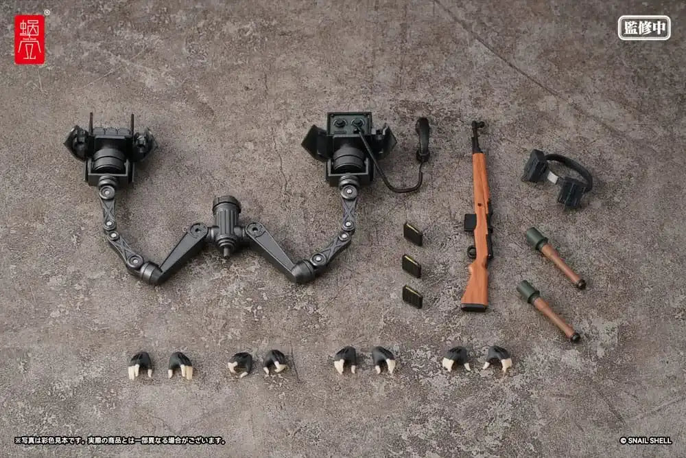 Original Character Zubehör Set für Actionfiguren 1/12 Optional Armament Parts Panzer Bunny Anneliese - Smalltinytoystore