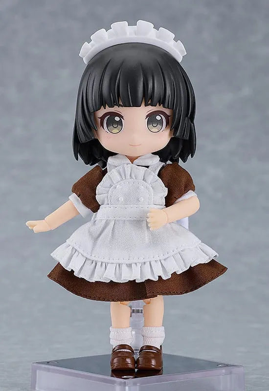 Original Character Zubehör-Set für Nendoroid Doll Actionfiguren Outfit Set: Maid Outfit Mini (Brown) - Smalltinytoystore