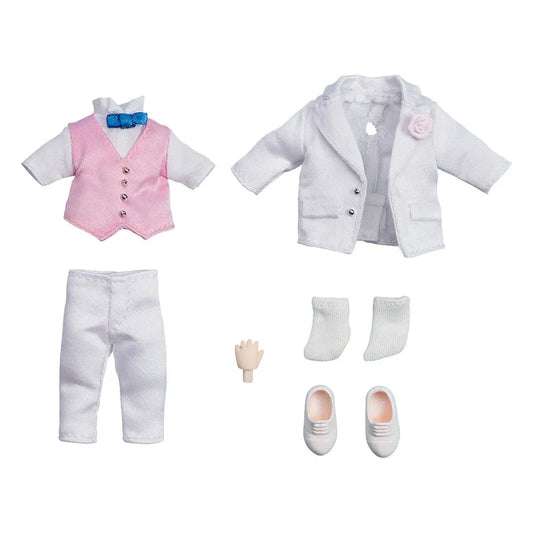 Original Character Zubehör-Set für Nendoroid Doll Actionfiguren Outfit Set: Tuxedo (White) - Smalltinytoystore