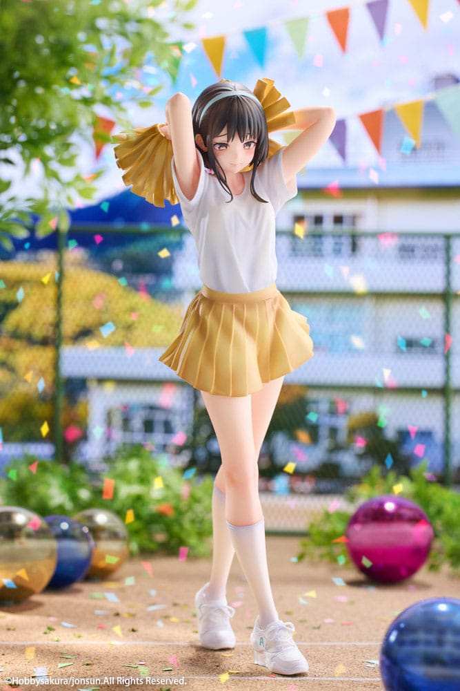 Original Illustration PVC Statue 1/6 Cheerleader Misaki Illustrated by Jonsun Limited Edition 25 cm - Smalltinytoystore