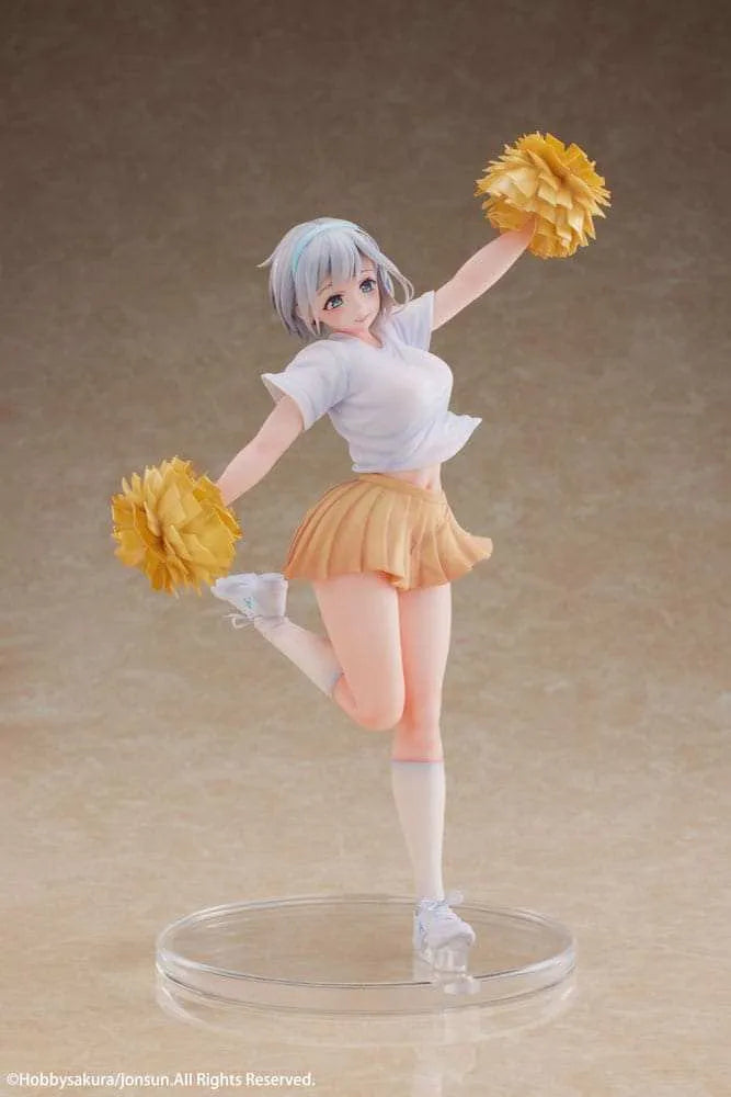 Original Illustration PVC Statue 1/6 Cheerleader Riku illustration by Jonsun Limited Edition 29 cm - Smalltinytoystore