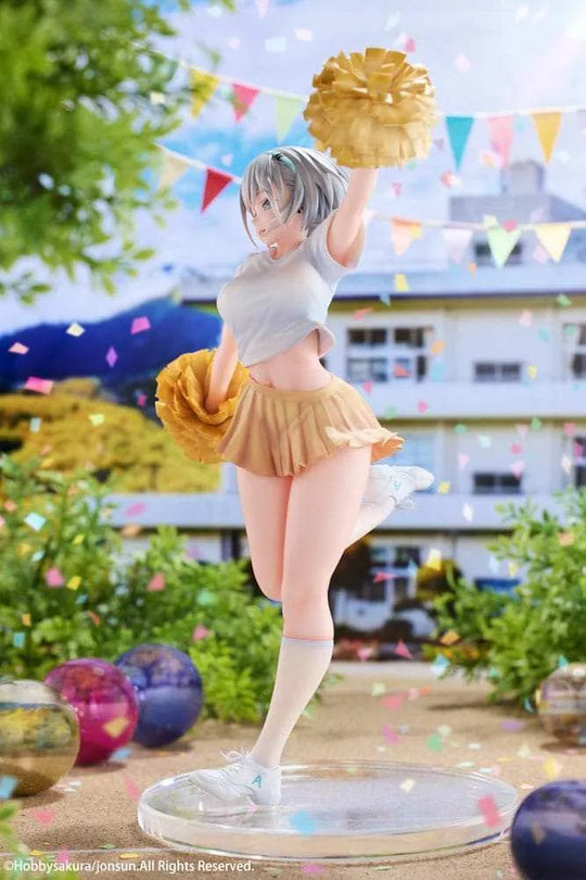 Original Illustration PVC Statue 1/6 Cheerleader Riku illustration by Jonsun Limited Edition 29 cm - Smalltinytoystore