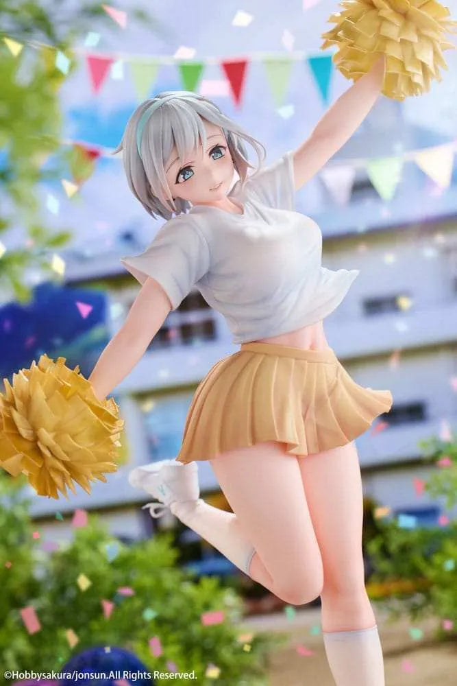 Original Illustration PVC Statue 1/6 Cheerleader Riku illustration by Jonsun Limited Edition 29 cm - Smalltinytoystore