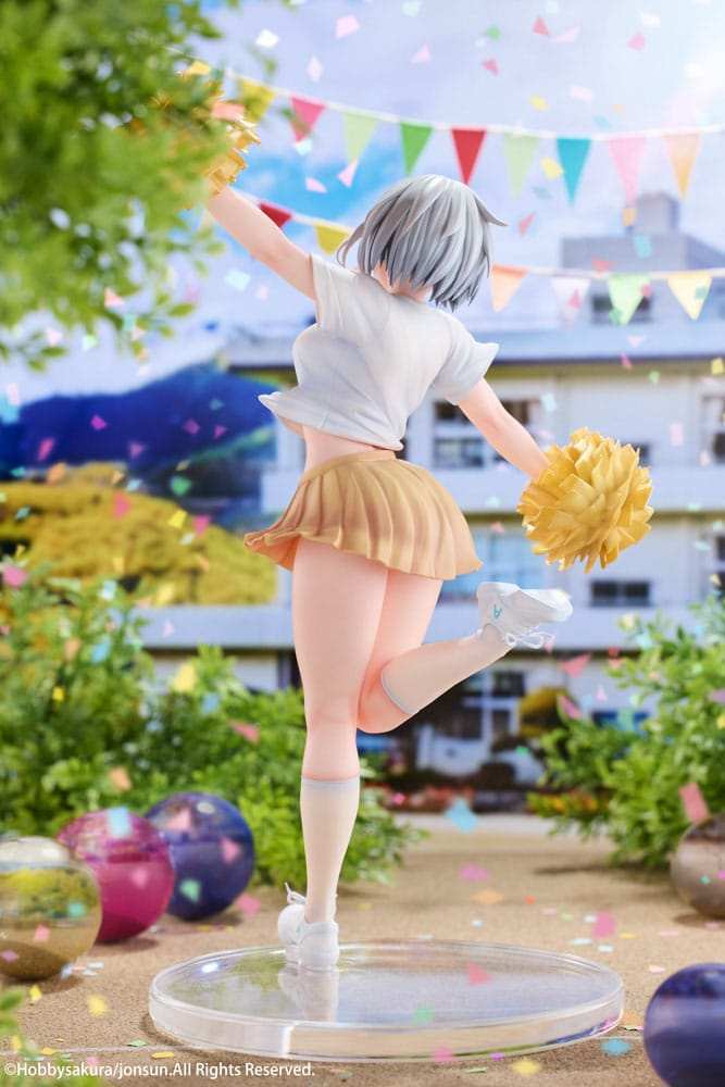 Original Illustration PVC Statue 1/6 Cheerleader Riku illustration by Jonsun Limited Edition 29 cm - Smalltinytoystore