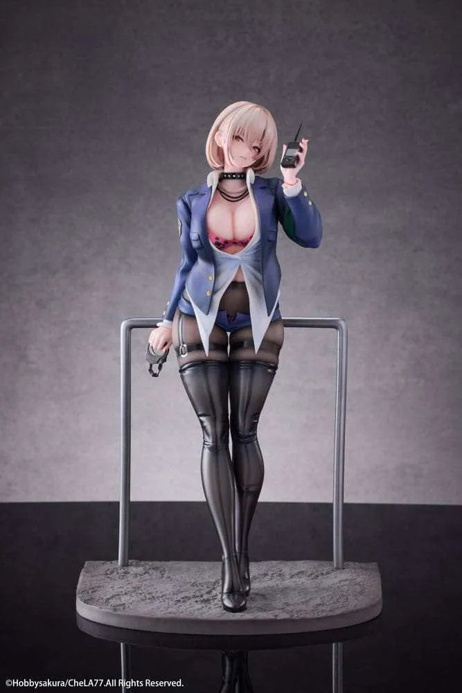 Original Illustration PVC Statue 1/6 Naughty Police Woman Illustration by CheLA77 27 cm - Smalltinytoystore