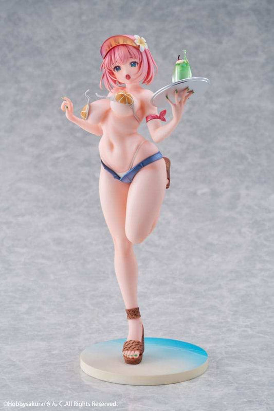 Original Illustration PVC Statue 1/7 Summer Waiter illustration by Kink Limited Edition 25 cm - Smalltinytoystore