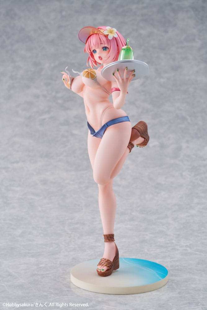 Original Illustration PVC Statue 1/7 Summer Waiter illustration by Kink Limited Edition 25 cm - Smalltinytoystore