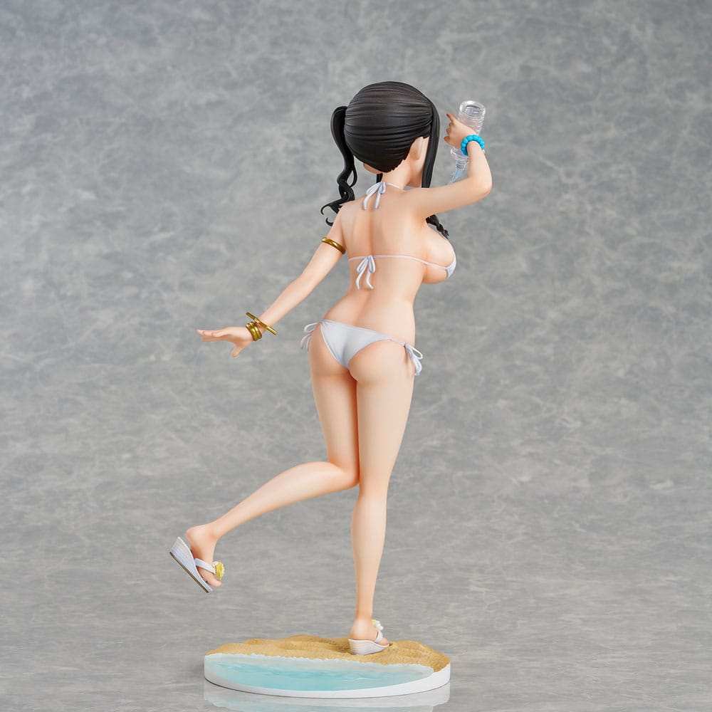 Original Illustration PVC Statue Kaede Illustration Miyuki Sasaki Summer Cloud White Bikini Ver. 25 cm - Smalltinytoystore