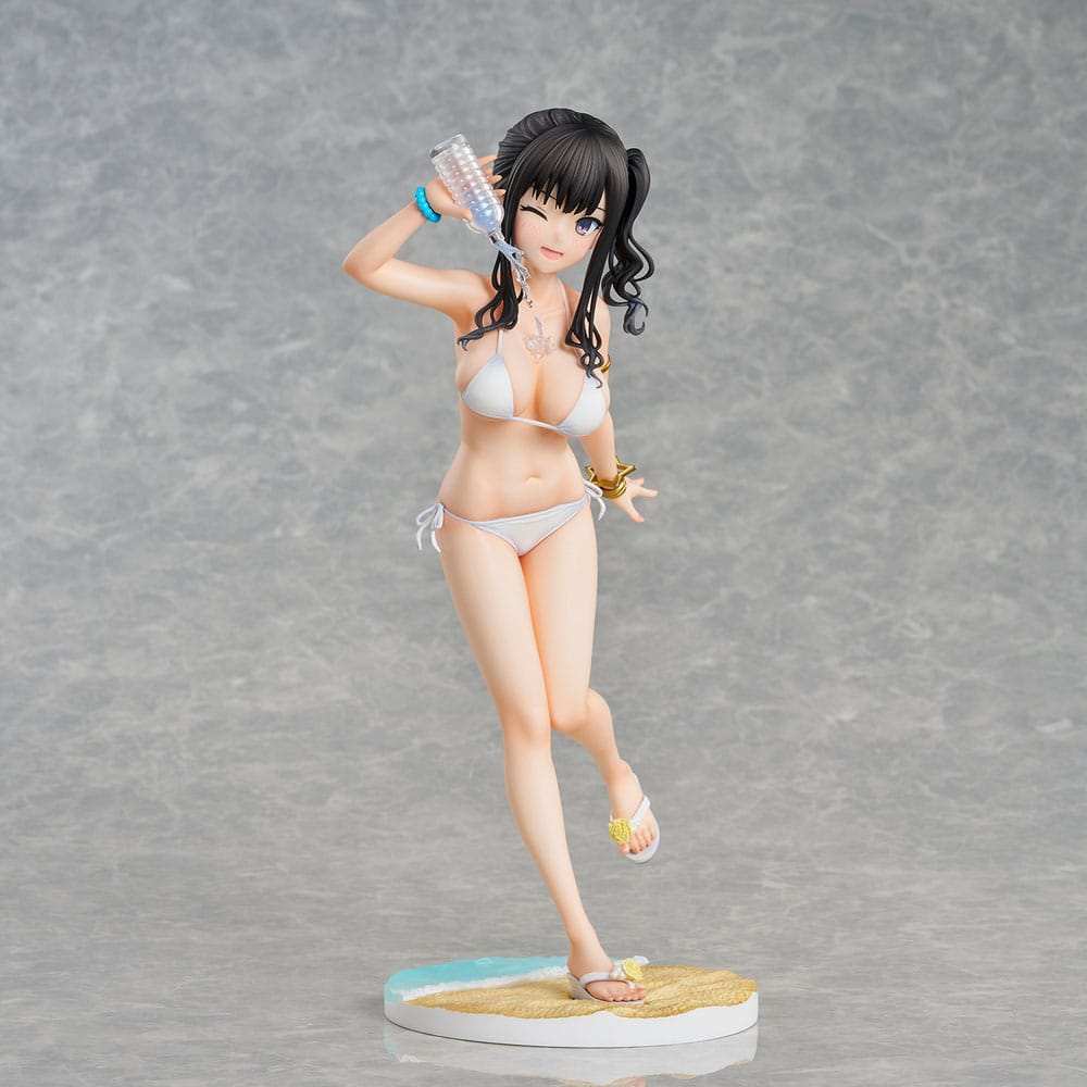 Original Illustration PVC Statue Kaede Illustration Miyuki Sasaki Summer Cloud White Bikini Ver. 25 cm - Smalltinytoystore