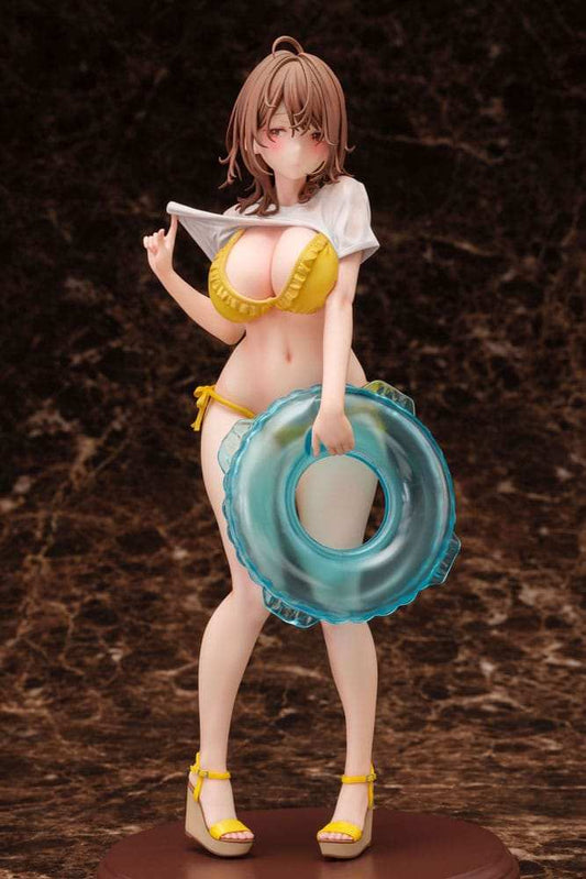 Original Illustration Statue 1/6 Deatte Toku Suru Onnanoko Tokujo-chan Hinako Ootori illustration Nekomugi 28 cm - Smalltinytoystore