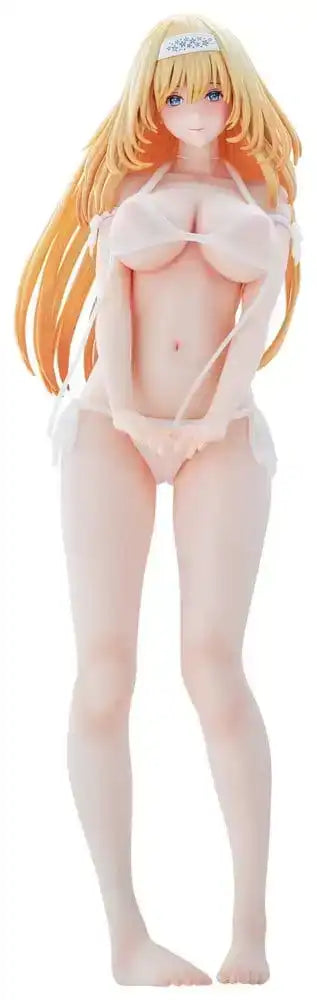 Original Model Statue 1/5 Tomoe Sakura Swimsuit Blonde Hair Wholesome Ver. Illustration by Toshi Tsutakaze 32 cm