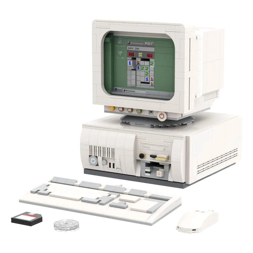 Original-Retro Series Bauset Retro 90s PC 24 cm - Smalltinytoystore