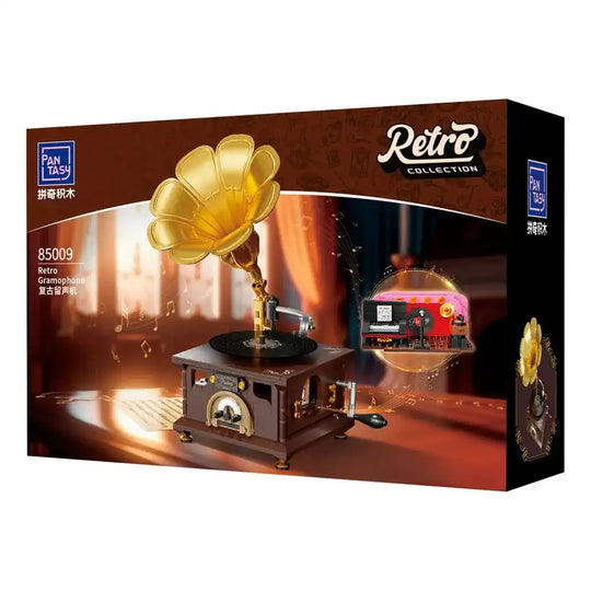 Original-Retro Series Bauset Retro Gramophone 34 cm - Smalltinytoystore