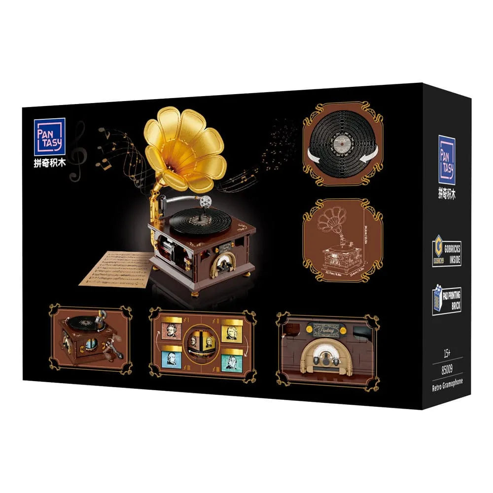 Original-Retro Series Bauset Retro Gramophone 34 cm - Smalltinytoystore