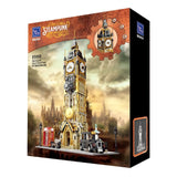 Original-Steampunk Series Bauset Steampunk Clock Tower Park 58 cm - Smalltinytoystore