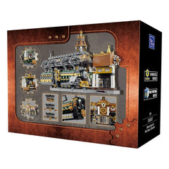 Original-Steampunk Series Bauset Steampunk Railway Station 36 cm - Smalltinytoystore