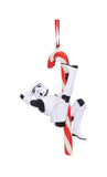 Original Stormtrooper Christbaumanhänger Candy Cane 12 cm - Smalltinytoystore