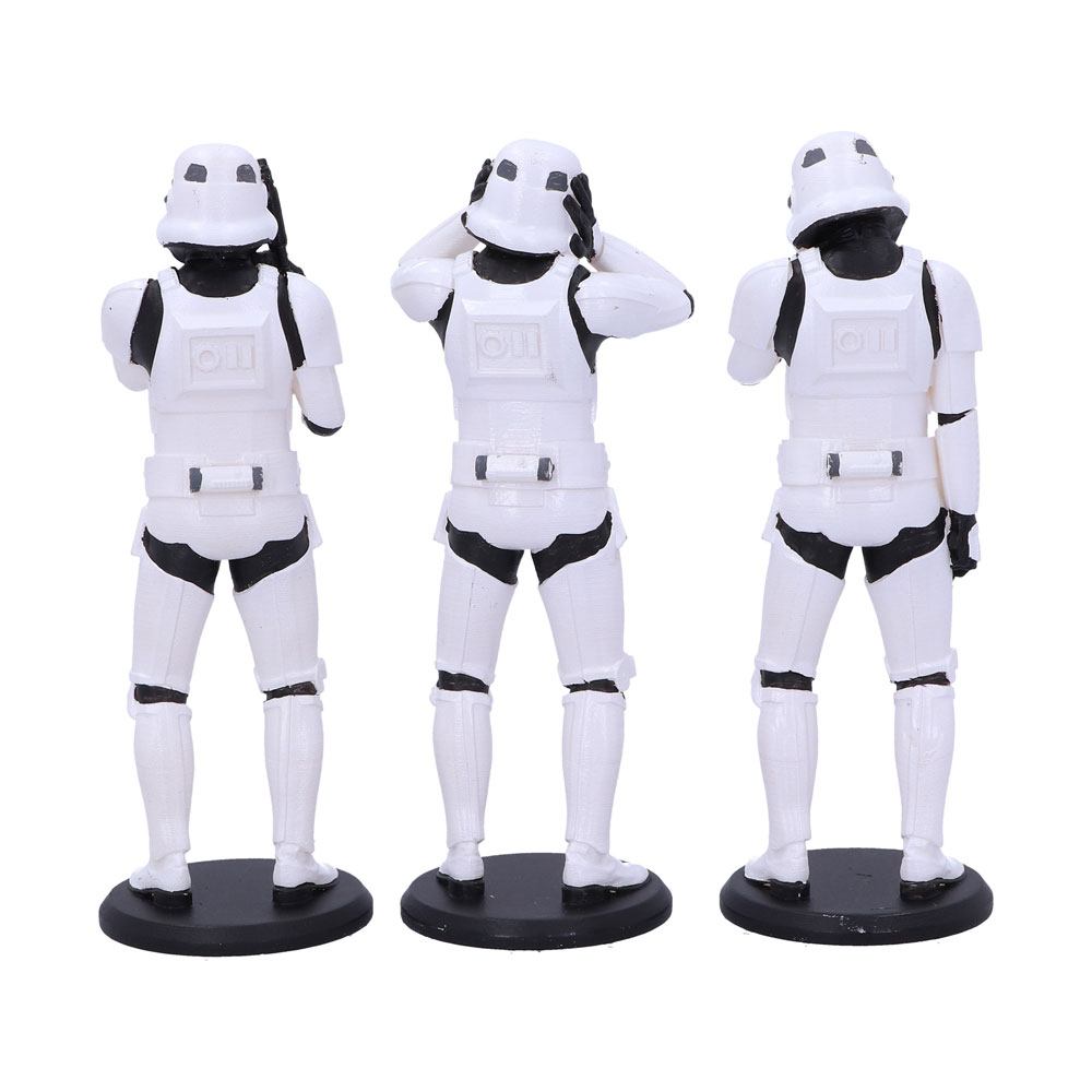 Original Stormtrooper Figuren 3er-Pack Three Wise Stormtroopers 14 cm - Smalltinytoystore