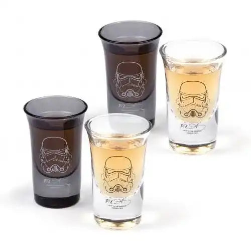 Original Stormtrooper Schnapsgläser 4er-Pack - Smalltinytoystore