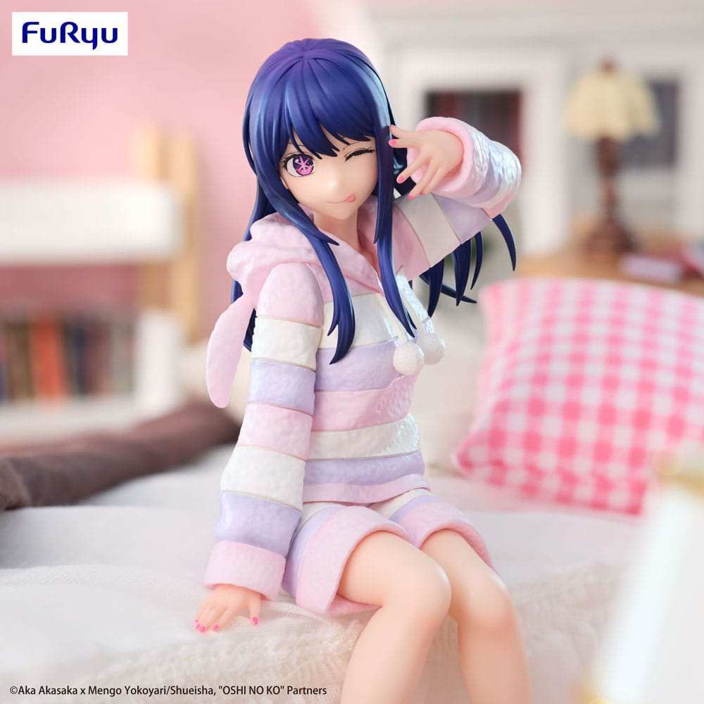 Oshi No Ko Noodle Stopper PVC Statue Ai Have a good night! 15 cm - Smalltinytoystore